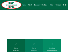 Tablet Screenshot of kenssalvage.com
